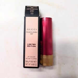 Gucci 505 Janet Rust Matte Lipstick Limited Edition Rouge à Lèvres Mat New